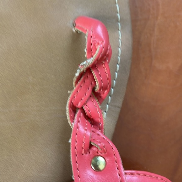 Coral braid design sandals size 6 - Picture 4 of 4